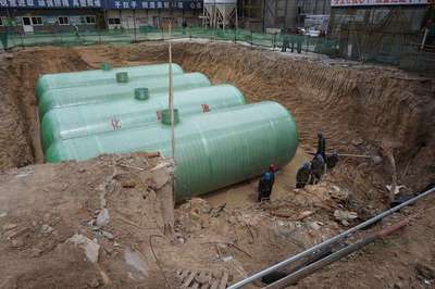 金乡公司玻璃钢储罐 引领小区免清掏化粪池新风尚